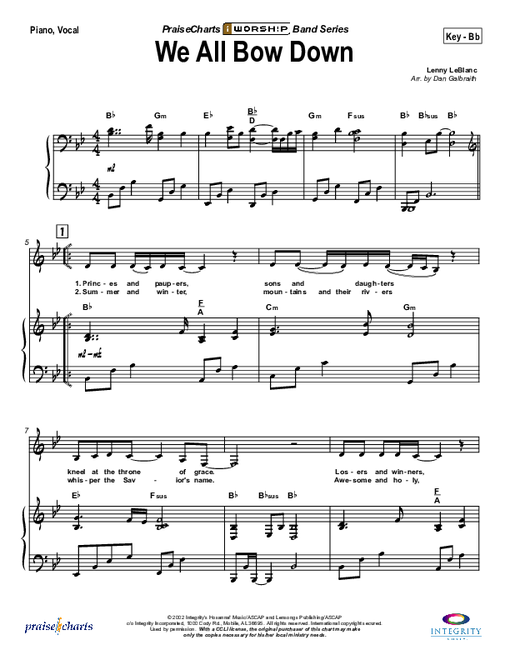 we all bow down lenny leblanc alt