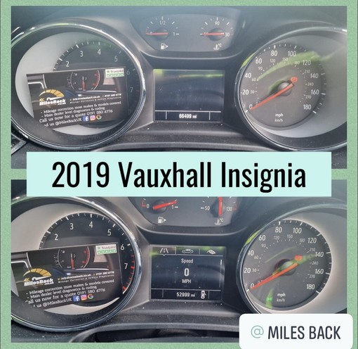vauxhall insignia mileage alt