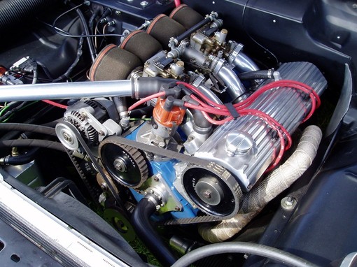 vauxhall 2.3 slant engine alt