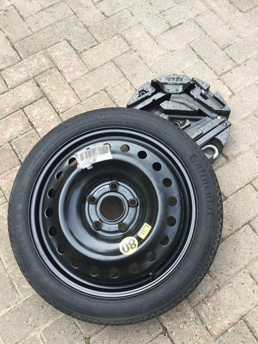space saver wheel for vauxhall insignia alt