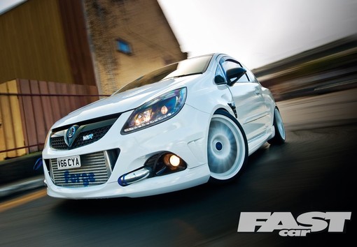 vauxhall corsa vxr white alt