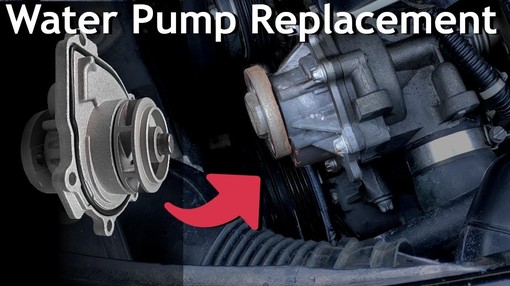 vauxhall astra water pump replacement alt