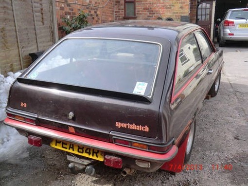 vauxhall droop snoot for sale alt