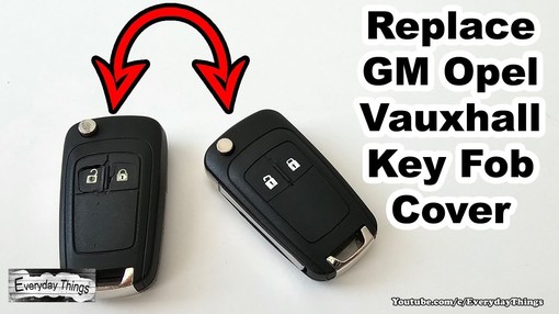 vauxhall remote key fob replacement alt