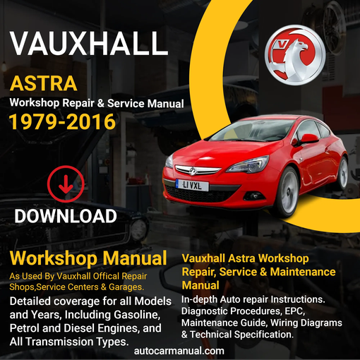 vauxhall astra service manual alt