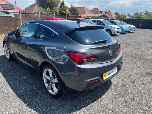 vauxhall astra gtc sri 1.4 turbo alt