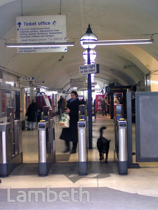 vauxhall train station postcode alt