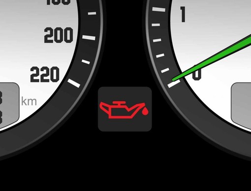 vauxhall astra oil warning light alt