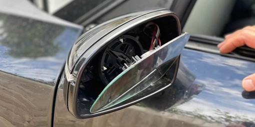 vauxhall wing mirror glass alt