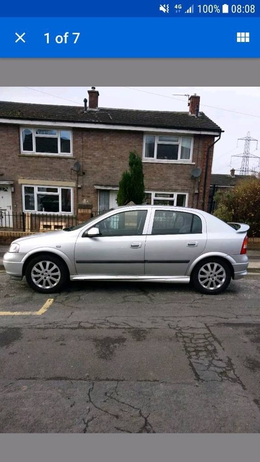 vauxhall astra 52 plate alt