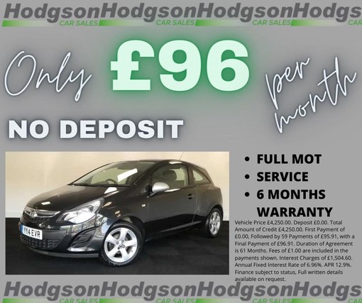 vauxhall corsa finance deals alt