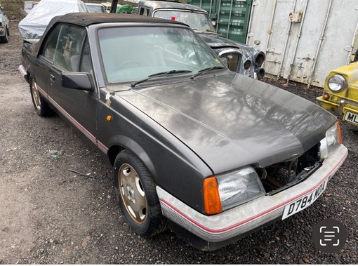 vauxhall cavalier convertible alt