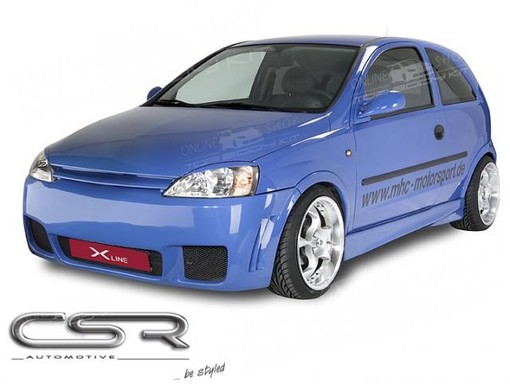 vauxhall corsa c front bumper alt