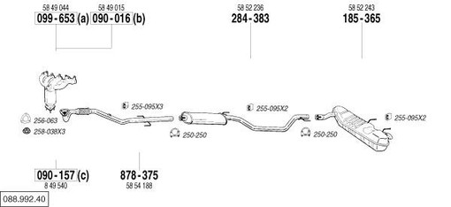 vauxhall signum exhaust alt