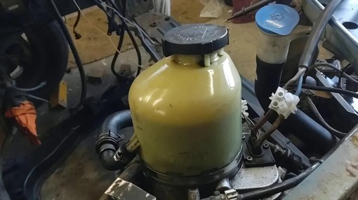 vauxhall vectra power steering pump alt