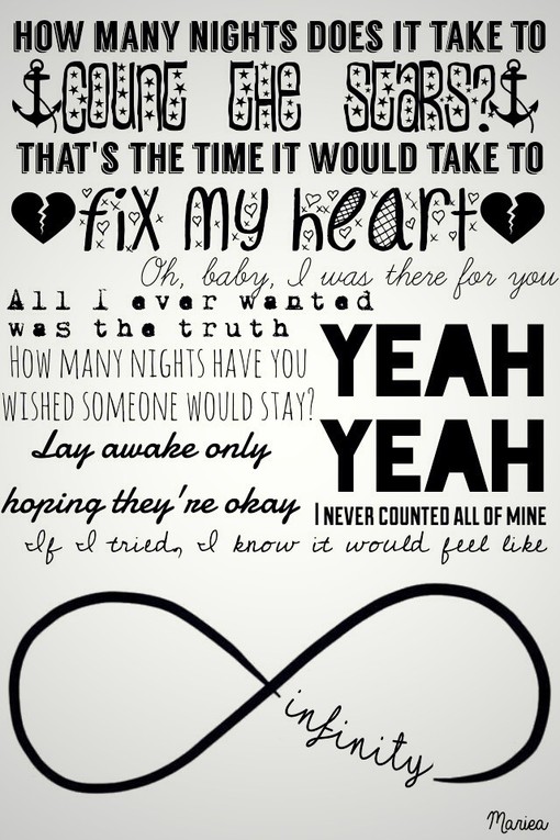 infinity one direction alt